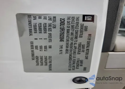 2007 Chevrolet Equinox Ls из США, поврежденный, VIN 2CNDL13F676020846